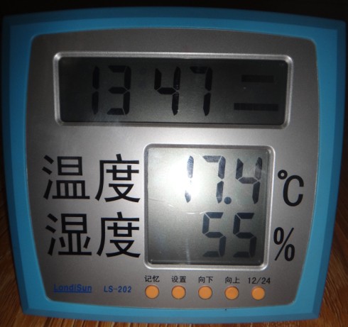 电子温湿度计表